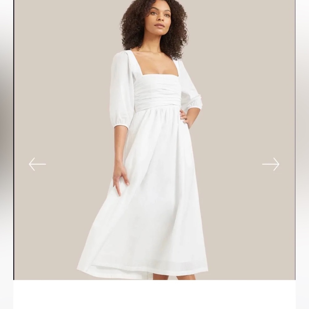 Modern citizen white dress size extra large